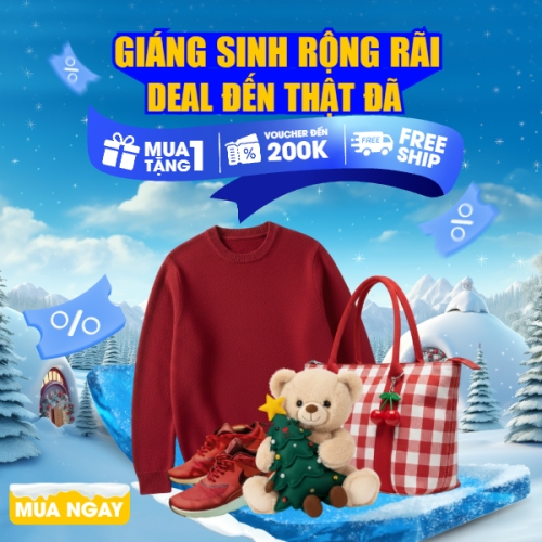 Giáng sinh rộng rãi deal đến thật đã