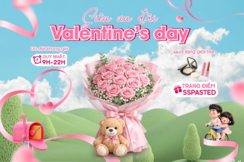 Siêu ưu đãi valentine's day