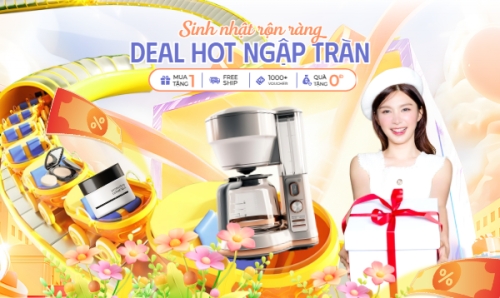 Sinh nhật rộn ràng deal hot ngập tràn