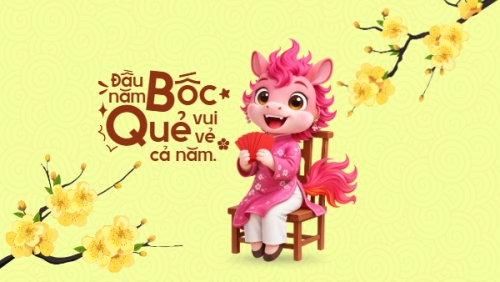 Đầu năm bốc quẻ vui vẻ cả năm