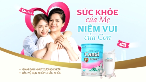 Sức khỏe của mẹ là niềm vui của con