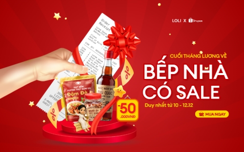 Cuối tháng lương về bếp nhà có sale