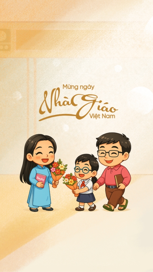 Mừng ngày nhà giáo Việt Nam 20/11
