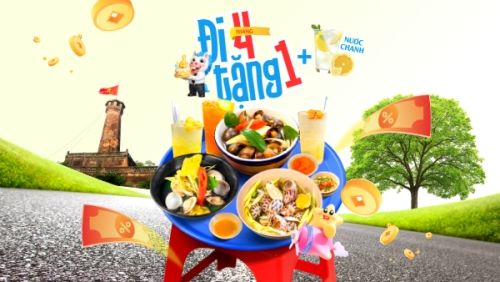 Đi tháng 4 tặng 1 phần nước