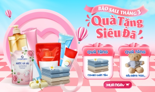 Bão sale tháng 3