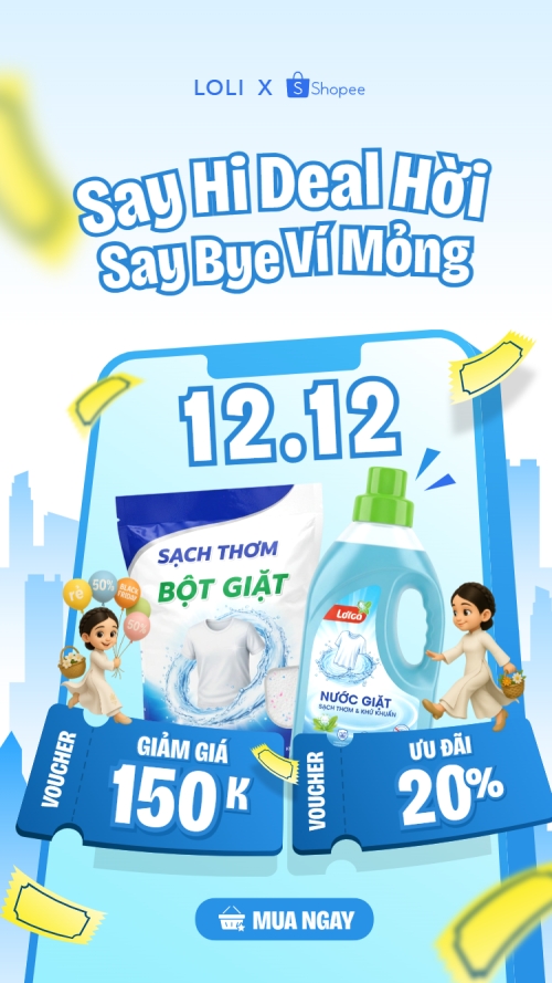 Say hi deal hời say bye ví mỏng