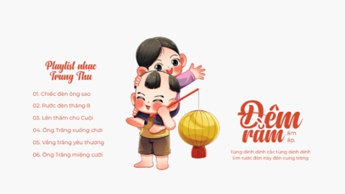 Trung thu, Tết Đoàn Viên, mid-autumn festival, lễ hội, sự kiện, event, âm nhạc, giải trí, dễ thương, cute, chibi, hoạt hình, cartoon