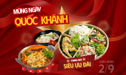 2/9, Quốc Khánh, lễ hội, Việt Nam, đồ ăn, food, thực phẩm, ẩm thực, món ăn, F&B, thức ăn, hiện đại, modern