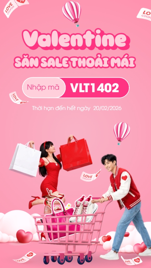 Valentine săn sale thoải mái