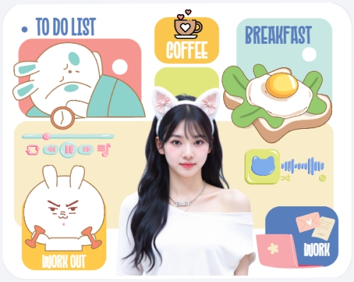 Cô gái, girl, sinh viên, học sinh, Students, cá nhân, personal style, cute, dễ thương, hoạt hình