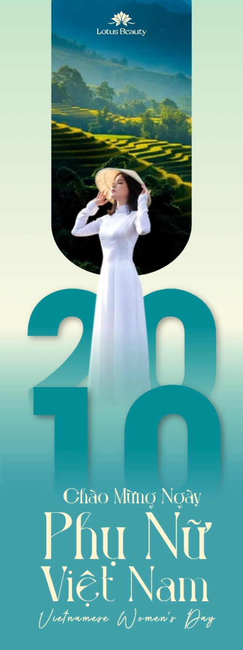 20/10, Ngày phụ nữ Việt Nam, Vietnamese Women's Day, phụ nữ, sự kiện, event, mỹ phẩm, làm đẹp, beauty, hiện đại, modern
