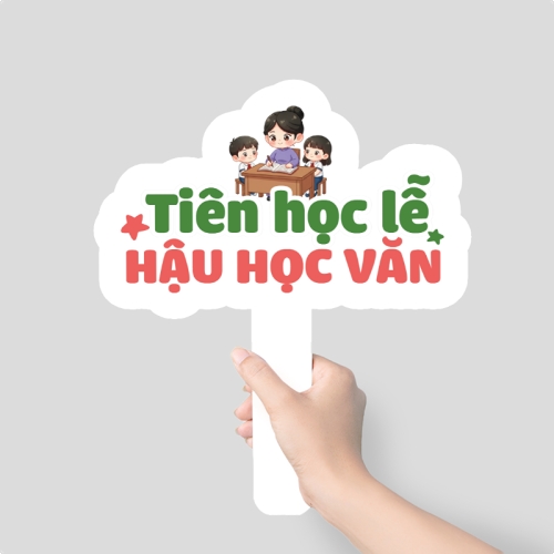 Tiên học lễ hậu học văn
