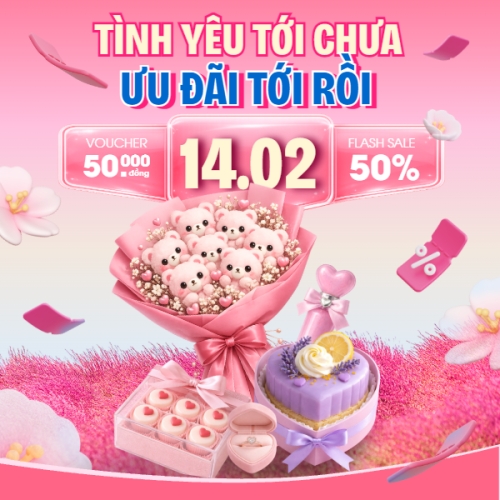 Tình yêu tới chưa ưu đãi tới rồi