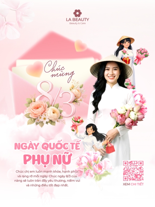 Chúc mừng ngày Quốc tế phụ nữ 8/3