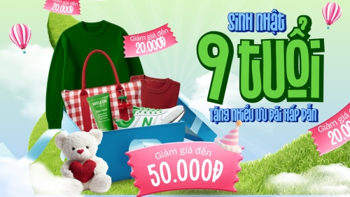 Giảm giá sinh nhật