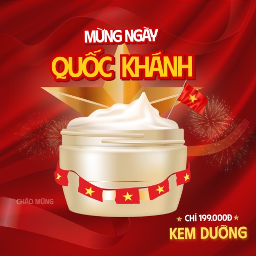 2/9, Quốc Khánh, lễ hội, Việt Nam, làm đẹp, spa, beauty, thẩm mỹ, skincare, hiện đại, modern