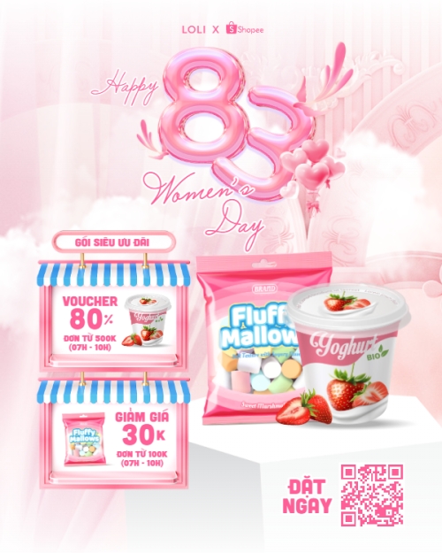 Happy Women's Day 8/3