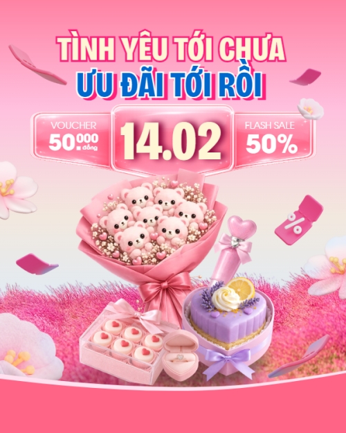 Tình yêu tới chưa ưu đãi tới rồi