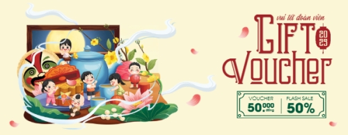 Trung thu, Tết Đoàn Viên, mid-autumn festival, sự kiện, ẩm thực, food, event, hiện đại, modern, cute, dễ thương, chibi