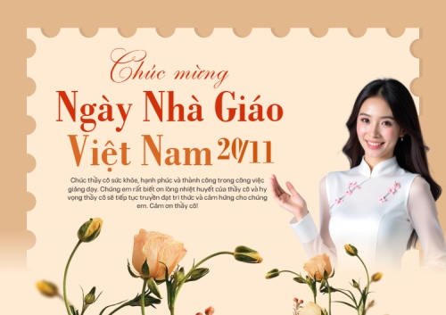 Chúc mừng Ngày Nhà Giáo Việt Nam 20/11