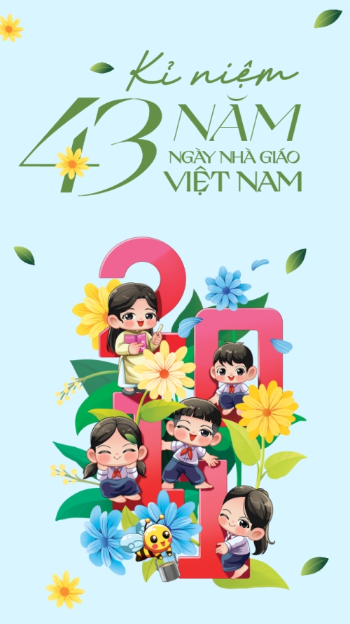 Kỉ niệm 43 năm ngày nhà giáo