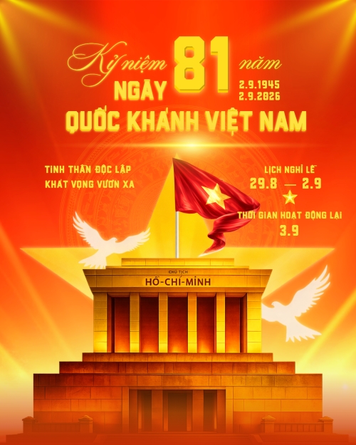 Kỷ niệm 81 năm ngày Quốc khánh Việt Nam