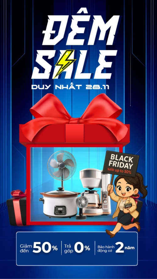 Đêm sale duy nhất 28.11