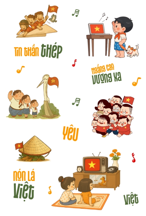2/9, Quốc Khánh, lễ hội, Việt Nam, sự kiện, event, dễ thương, cute