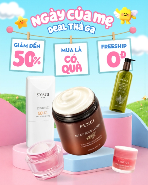Ngày của mẹ deal thả ga