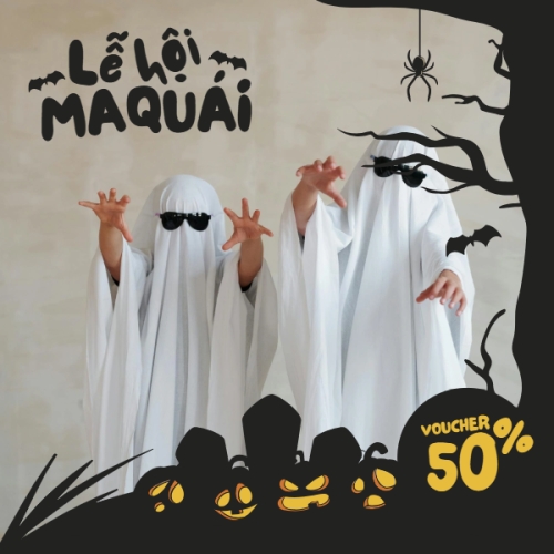 Halloween, lễ hội ma quái, sự kiện, event, fashion, thời trang, dễ thương, cute, chibi, hoạt hình, cartoon