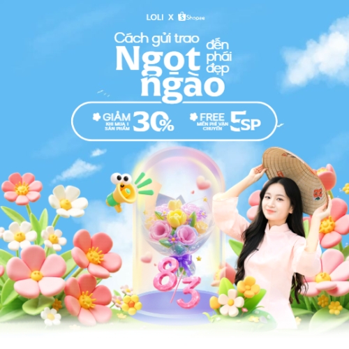 Cách gửi trao ngọt ngào đến phái đẹp