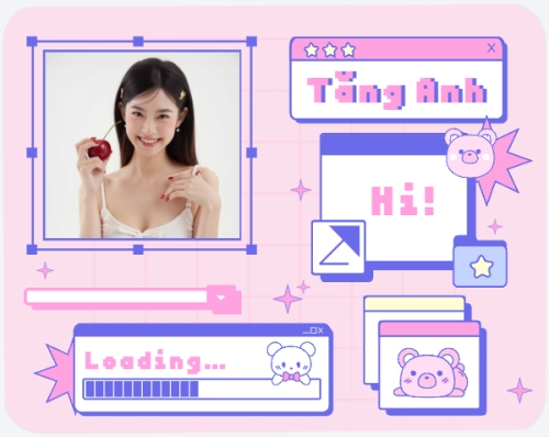 Giao diện, pixel, interface, cá nhân, personal style, cổ điển, vintage, retro, classic, dễ thương, cute