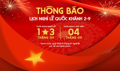 2/9, Quốc Khánh, lễ hội, thông báo, lịch nghỉ, Việt Nam, sự kiện, event, hiện đại, morden