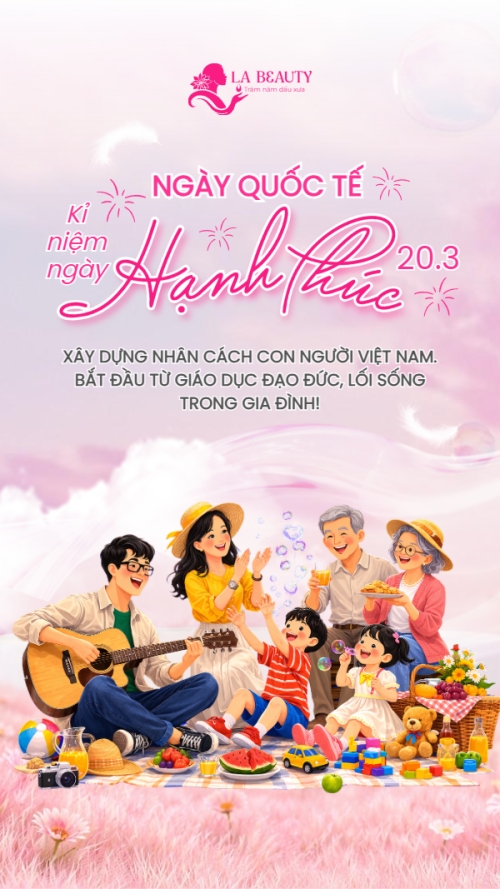 Hưởng ứng ngày Quốc tế Hạnh Phúc 20/3