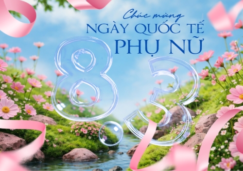 Chúc mừng ngày quốc tế phụ nữ 8.3