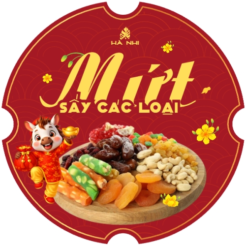 Mứt sấy các loại