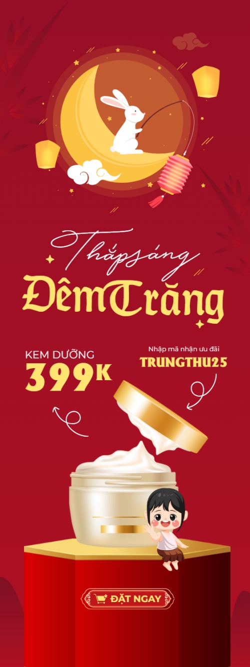 Trung thu, Tết Đoàn Viên, mid-autumn festival, sự kiện, event, lễ hội, festival, mỹ phẩm, beauty, làm đẹp, sale, giảm giá, dễ thương, cute