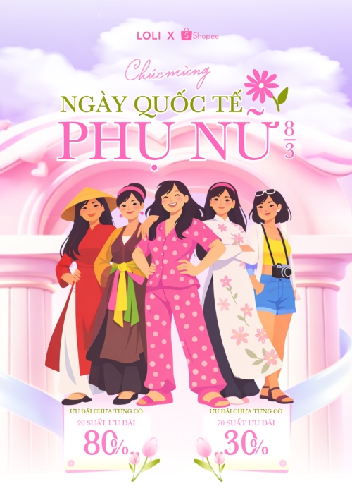 Mừng ngày quốc tế phụ nữ