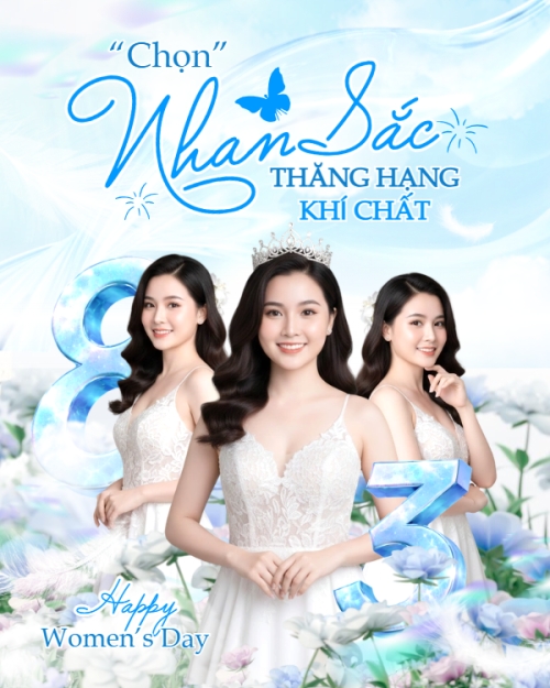 Chọn nhan sắc thăng hạng khí chất 8/3