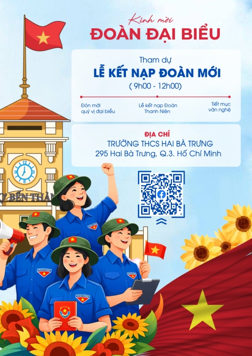 Lễ kết nạp đoàn mới
