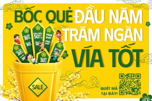 Bốc quẻ đầu năm trăm ngàn vía tốt