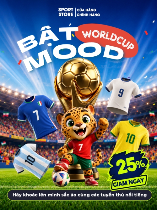 Bật mood Worldcup