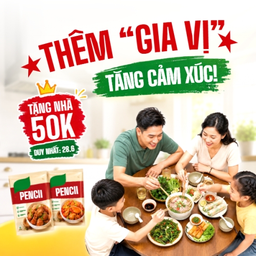 Thêm gia vị tăng cảm xúc