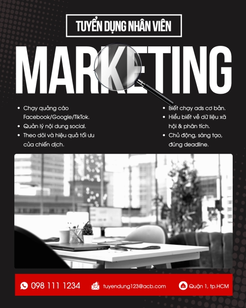 Tuyển dụng marketing