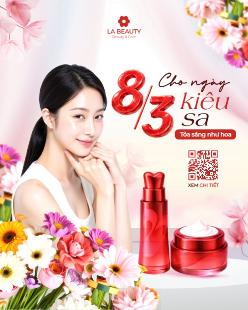 Cho ngày 8/3 kiêu sa tỏa sáng như hoa