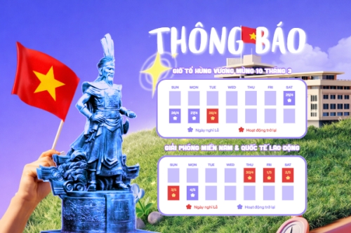 Thông báo nghỉ lễ 2026