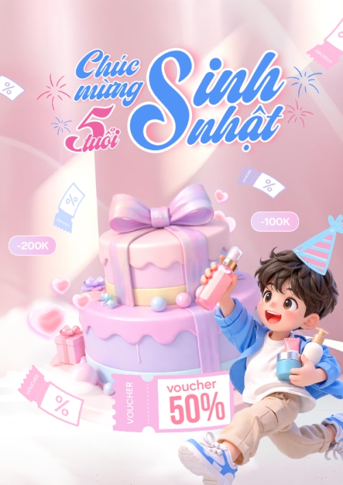 Giảm giá sinh nhật