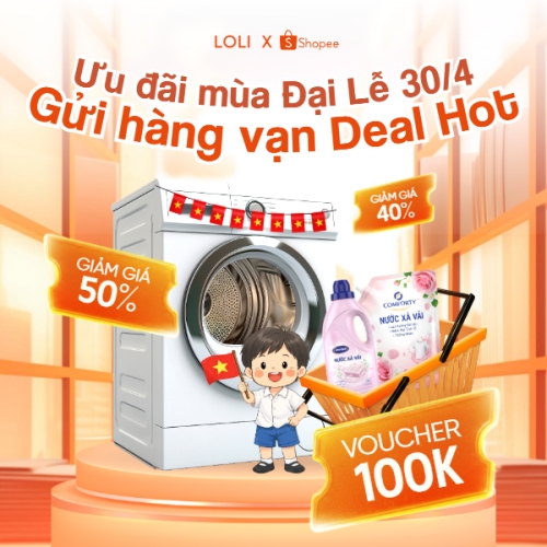 Ưu đãi mùa Đại Lễ gửi hàng vạn Deal Hot