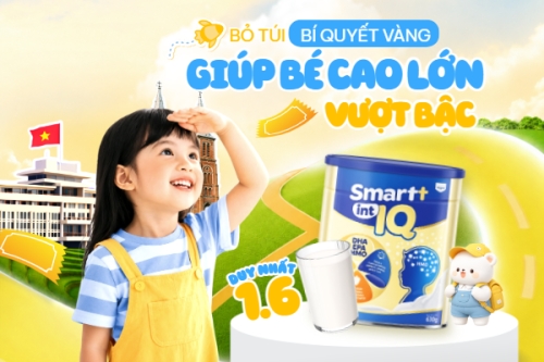 Giúp bé cao lớn vượt bậc