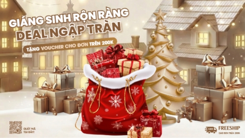 Giáng sinh rộn ràng deal ngập tàn
